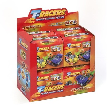 T-RACERS SERIES 5 COLOR RUSH - АВТОМОБИЛЬ С ВОДИТЕЛЕМ (фигурка + набор машин)