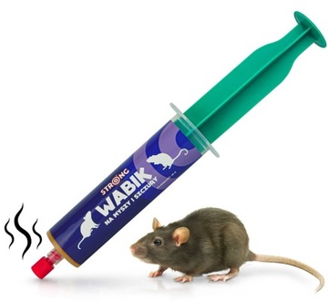 Skuteczny WABIK PRZYNĘTA na MYSZY i SZCZURY 50 G