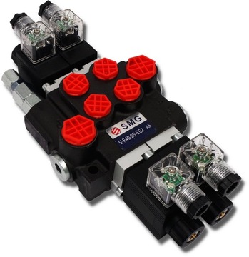 ROZDZIELACZ HYDRAULICZNY ELEKTRYCZNY 2 SEK 40L 12V