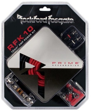 ZESTAW PRZEWODÓW DO WZMACNIACZA - ROCKFORD FOSGATE RFK10 / GRUBOŚĆ 10mm2