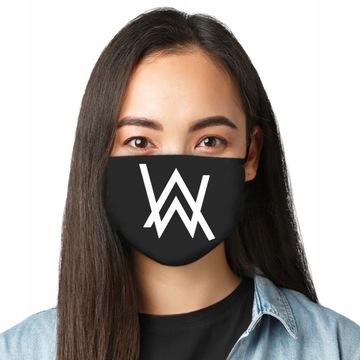 MASECZKA MASKA BAWEŁNIANA ALAN WALKER NA TWARZ HIT