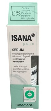 ISANA Pure serum kwas hialuronowy, pantenol