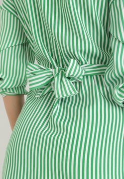 Born2Be Zielona Sukienka damska XL Koszulowy Długi