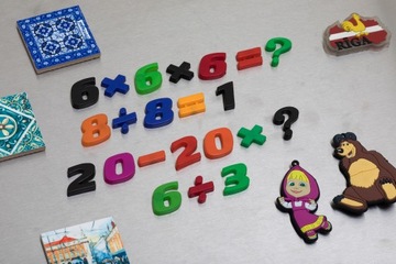 ИЗУЧАЕМ НОМЕРА МАГНИТНЫЕ НОМЕРА ДЛЯ ПЛАТЫ ХОЛОДИЛЬНИКА