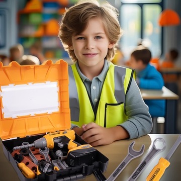 ЧЕМОДАН ЯЩИК ДЛЯ ИНСТРУМЕНТОВ НА АККУМУЛЯТОРНОЙ ДРЕЛЬ СВЕТИЛЬНИКИ ДЛЯ МАСТЕРСКОЙ