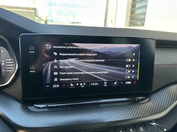 Skoda Octavia IV Kombi 2.0 TDI SCR 200KM 2022 Skoda Octavia 2.0TDI 200KM, Hak, HEAD-UP, Matrix,, zdjęcie 18