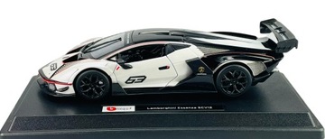 BBURAGO LAMBORGHINI ESSENZA SCV12 БЕЛЫЙ 1:24 НОВЫЙ