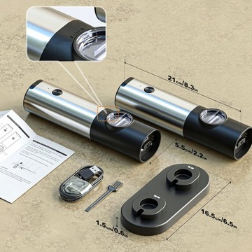 ЭЛЕКТРИЧЕСКАЯ Мельница для соли и специй 2 в 1