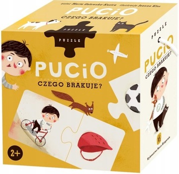 Puzzle Pucio - Czego brakuje? (prezent dla 2 latka, 3 latka, 4 latka)
