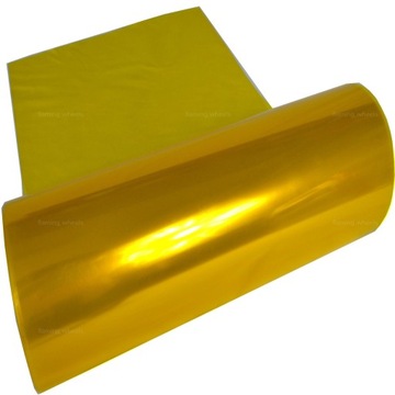 ЖЕЛТАЯ фольга для затемнения лампы 1 м x 30 см