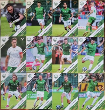 EKSTRAKLASA 2023/24 SPORTZOO SERIA 1 KOMPLET Warta Poznań 12 KART