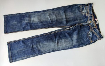 LEVI'S 570 STRAIGHT FIT spodnie jeansy damskie XL