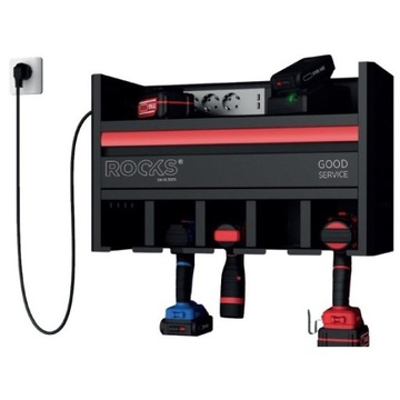 SZAFKA WISZĄCA NA NARZĘDZIA GNIAZDO 230V USB ROOKS