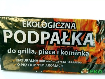 Rozpałka do Pieca 40 kostek Podpałka Kominka grilla Ekologiczna EKO