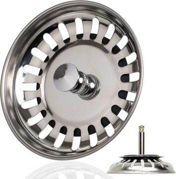 Sitko do zlewu, ? 79 mm, z czopem mimo?rodowym