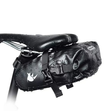 Torba podsiodłowa sakwa rowerowa torba rowerowa pod siodełko 1.5L