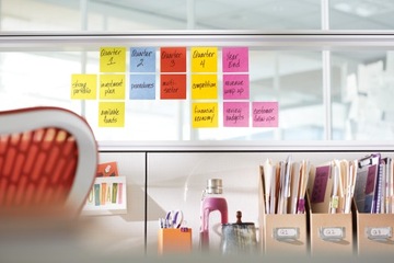 Самоклеящиеся стикеры Post-it Super Sticky, разные цвета, 440 шт.