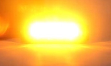 LAMPA 4 LED OSTRZEGAWCZA LAWETA POMOC STROBOSKOP