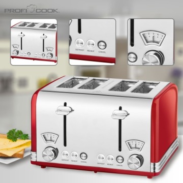 PROFICOOK 1194 ТОЗЕР ДЛЯ 4-СТОРОННИХ СЭНДВИЧЕЙ