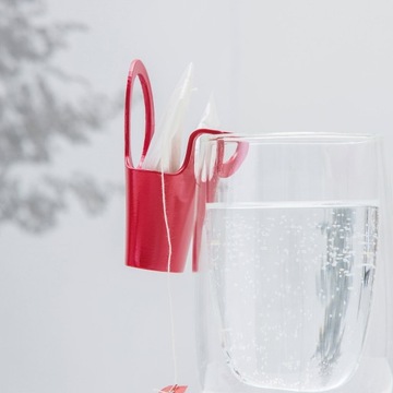 Многофункциональный контейнер для чашек Jessi, 2 шт, малиновый