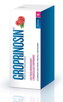 GROPRINOSIN 50MG/ML SYROP PRZECIWWIRUSOWY, 150ML