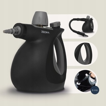 ПАРОМОЕЧНАЯ МАШИНА Паровая мойка окон STEAMER 1000 Вт Практичный ПОДАРОК