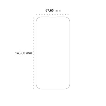 Закаленное УФ-стекло BananUltra на весь экран для Apple iPhone 15 Pro