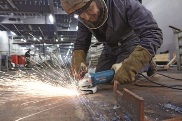 УГЛОВАЯ ШЛИФОВАЛЬНАЯ МАШИНА 1400ВТ GWS 1400 КОРПУС BOSCH