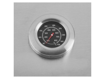ГАЗОВЫЙ ГРИЛЬ GRILLMEISTER 3 конфорки + 1 дополнительная 14,4 кВт/TEPRO LED SOLID