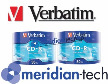 Verbatim CD-R 700 МБ, 100 конвертов в подарок!