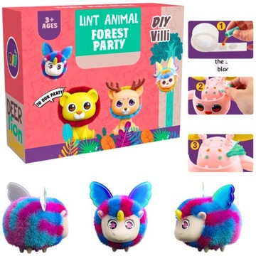 ZESTAW DIY MASKOTKA PLUSZAK JEDNOROŻEC ZRÓB TO SAM