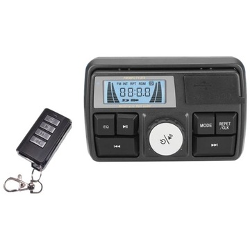 Audio Motocyklowe Radio Mp3 Nagłośnienie Głośniki Stereo Bluetooth PUP26363