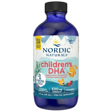 NORDIC NATURALS CHILDRENS DHA 530mg 119ml