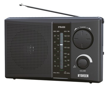 RADIO PRZENOŚNE MAŁE KUCHENNE MINI TURYSTYCZNE CZARNE