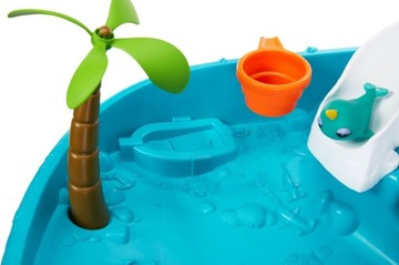 Водный стол Little Tikes, горка-водопад и остров животных