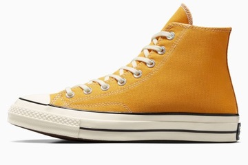 Buty CONVERSE CHUCK 70 HI unisex trampki wysokie żółte 162054C r 44,5