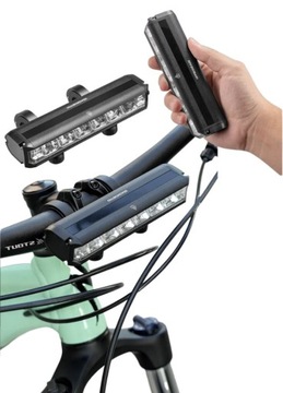 Очень мощный передний велосипедный фонарь 1400LM USB.