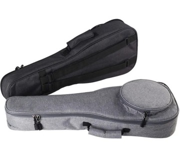 21-дюймовый водонепроницаемый чехол для гавайской гитары сопрано, серый чехол-рюкзак