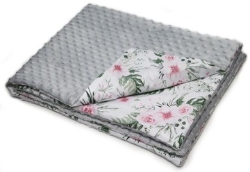 KOCYK 75x100 MINKY/BAWEŁNA OCIEPLANY DUŻO WZORÓW