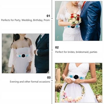 Женское платье с поясом, декоративное свадебное