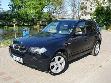 BMW X3 E83 3.0 i 231KM 2004 BMW X3 3.0i 231KM Oryginał Bezwypadkowy Serwis