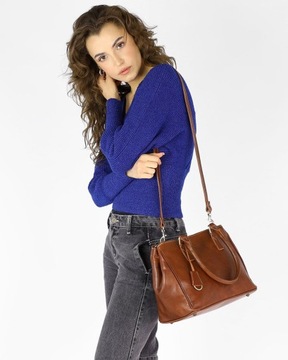 Сумка-сундук с двумя отделениями PREMIUM LEATHER Tuscany