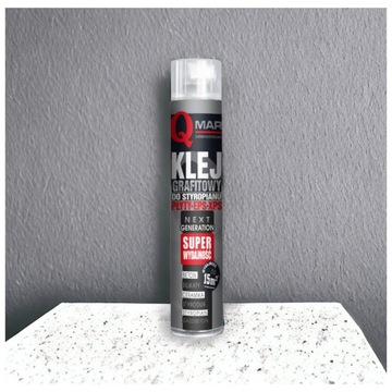 ПЕНА КЛЕЙ ДЛЯ ГРАФИТА ПЕНОСТРОИТЕЛЬ XPS EPS КЛЕЙ ПЕНА ПЕНА 790 мл QMAR