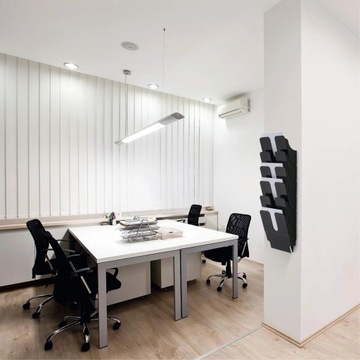 Набор из 6 контейнеров Durable Flexiplus, вертикальных, A