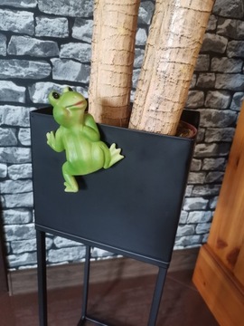 Статуэтка для подвешивания НА ПОДВЕСКУ ЦВЕТОЧНЫЙ ГОРШОК, ЛЯГУШКА