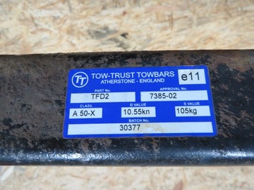 FORD KUGA MK1 ZAŘÍZENÍ(HÁK) TÁŽNÝ TOW-TRUST TFD2