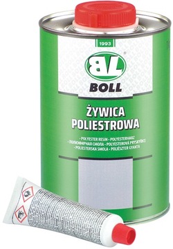 BOLL ŻYWICA POLIESTROWA + UTWARDZACZ 1KG ZESTAW