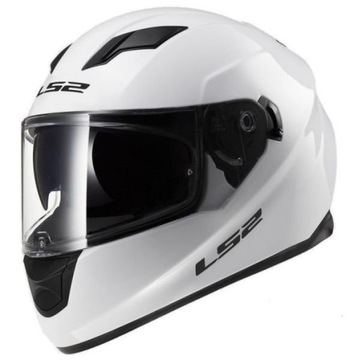 Kask integralny LS2 FF320 stream solid white XL