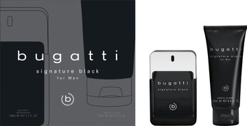 Zestaw Bugatti Signature Black EDT100+ ŻEL POD PRysznic 200ML