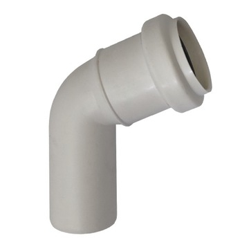 Kolano kanalizacyjne 32/67° PCV PP